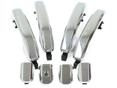 GMC 84713663 HANDLE PKG,FRONT & REAR SIDE DOOR OUTSIDE(INCLUDES 2-6)(CHROME)(INSTALL 1.20)(0.8962 KG)