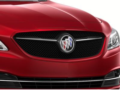 GM 26213297 Grille in Chrome with Red Quartz Tintcoat Surround