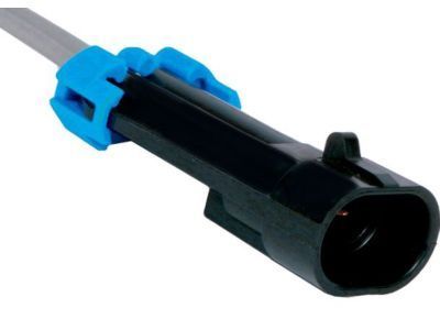 GM 12167120 Connector, W/Leads, 2-Way M. *Black