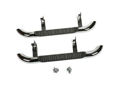 GM 22805432 Regular Cab 4-Inch Round Assist Steps in Chrome