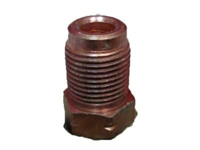 Chevy 11516405 NUT,MALE W/MUSHROOM FLARE,W/6MM TUBE,M12X1,20.6THK,13 O.D.,STEEL,PHOSPHATE ZINC ORGANIC(FRONT BRAKE PIPE)(PART OF 55)