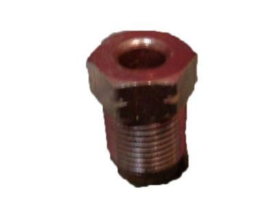 Chevy 11516405 NUT,MALE W/MUSHROOM FLARE,W/6MM TUBE,M12X1,20.6THK,13 O.D.,STEEL,PHOSPHATE ZINC ORGANIC(FRONT BRAKE PIPE)(PART OF 55)