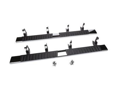 GM 84106507 Crew Cab 6-Inch Rectangular Assist Steps in Chrome