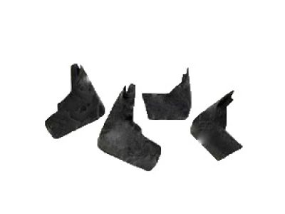 GM 22794780 Molded Splash Guards in Carbon Flash