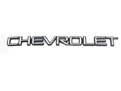 Chevy 10212757 Nameplate