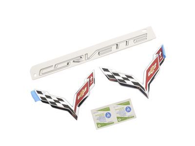 Chevy 23375965 EMBLEM PKG,BODY(INCLUDES 2-4)(CHROME)(INSTALL 1.00)(0.5 KG)