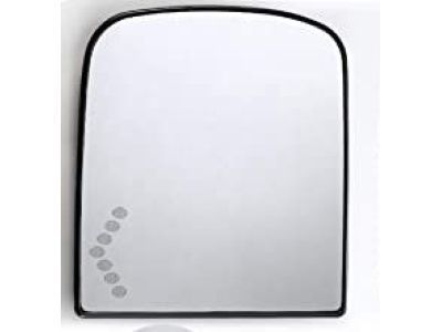 GMC 22847229 MIRROR,OUTSIDE REAR VIEW (UPPER REFLECTOR GLASS ONLY)(PART OF 1)