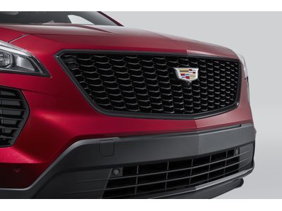 Cadillac 84504262 GRILLE PKG,FRONT(INSTALL 1.5)(INCLUDES 2-5)(BLACK)(2.2467 KG)