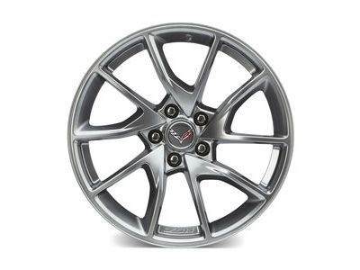 Chevy 23251390 WHEEL,FRONT(PEARL NICKEL FINISH)(FRONT)(19X10JALUM 43MM O/S120.65X5XM12)