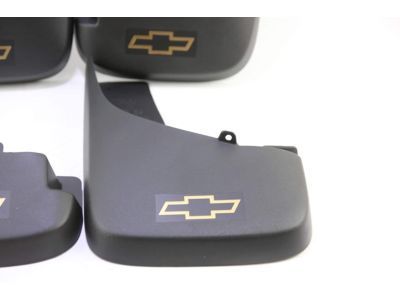 GM 19172450 Front Molded Splash Guards in Gray with Bowtie Logo