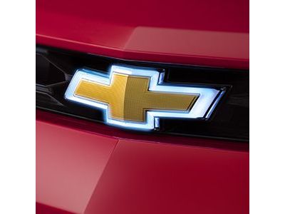 GM 23380121 Illuminated Grille Bowtie Emblem in Gold with Chrome Surround