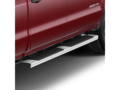 GM 84106505 Double Cab 6-Inch Rectangular Assist Steps in Chrome