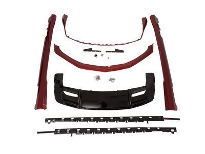 Chevy 84116204 TRIM PKG,BODY ACCESSORY(INCLUDES 2-7)(RED)(INSTALL 2.60)(10.5336 KGS)(STAINLESS STEEL:QUAD)(REFERENCE SIDE DOCUMENTATION# 4260186)