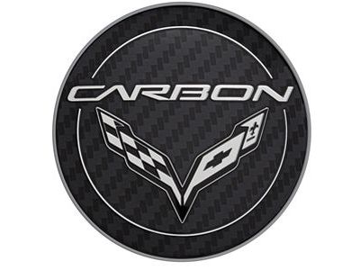 Chevy 19302357 CAP,HUB(INCLUDES 1)(INSTALL 0.20)(SINGLE 0.033 KG)(CARBON LOGO)(4 PC QTY OF 22926206)(5.858)