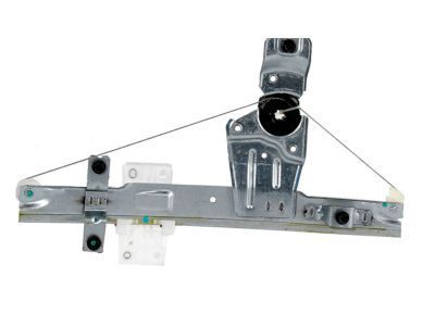 GM 19301975 Rear Driver Side Power Window Regulator (W/O Motor)