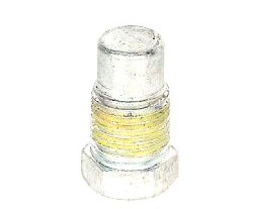 Buick 10110897 PLUG,CYL HEAD OIL GALLERY(AT FRONT END)(CUP,.57X.25,.025 HOLE IN CENTER,1008,PLAIN)(1.531)