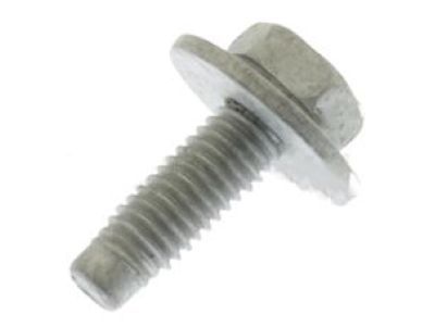 Saturn 11519375 BOLT,HX HEAD,W/FLAT WASHER,M6X1X19,10 THREAD,17 O.D.,8.8,GMW3359(FRONT FENDER REAR CENTER BRACKET)