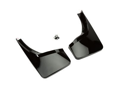 GM 22902396 Front Molded Splash Guards in Onyx Black