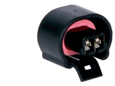 Cadillac 15306332 CONNECTOR,SOLENOID-SHOCK ABSORBER ELECTRONIC SUSPENSION CONTROL ACTUATOR(SHROUDED)(BLACK)(2-WAY FEMALE)(W/LEADS)(W/O TERMINAL POSITION ASSURANCE)(FRONT)