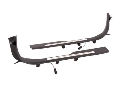 Chevy 84201725 PLATE PKG,FRONT SIDE DOOR SILL TRIM(INCLUDES 2-7)(JET BLACK)(INSTALL 1.00)(1.5 KGS)