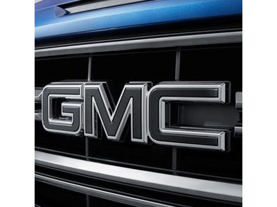 GMC 84395038 EMBLEM PKG,BODY(INCLUDES 2,3)(BLACK)(INSTALL 0.70)(0.365 KG)(GMC)