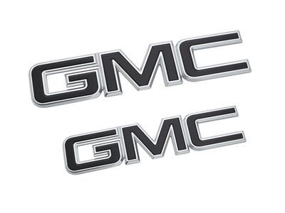 GMC 84395038 EMBLEM PKG,BODY(INCLUDES 2,3)(BLACK)(INSTALL 0.70)(0.365 KG)(GMC)