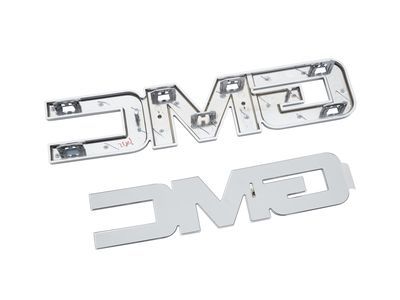 GMC 84395038 EMBLEM PKG,BODY(INCLUDES 2,3)(BLACK)(INSTALL 0.70)(0.365 KG)(GMC)