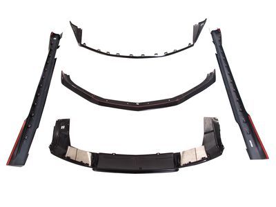 Chevy 84116167 TRIM PKG,BODY ACCESSORY(INCLUDES 2-7)(BLACK)(INSTALL 2.60)(10.5336 KG)(STAINLESS STEEL:QUAD)(REFERENCE SIDE DOCUMENTATION# 4260186)