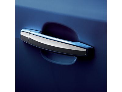 Chevy 95107223 HANDLE PKG,FRONT & REAR SIDE DOOR OUTSIDE(INCLUDES 2-6)(BLUE)(INSTALL 0.40)(.4895 KGS)(W/CHROME STRIPE)