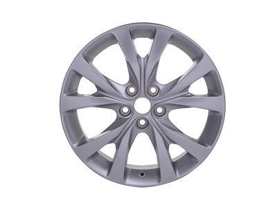 GM 19301333 17x6.5-Inch Aluminum 5-Split-Spoke Wheel in Silver