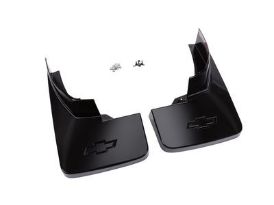 GM 23387354 Rear Molded Splash Guards in Black