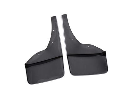 GM 22902399 Front Molded Splash Guards in Quicksilver Metallic