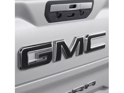 GMC 84364354 EMBLEM PKG,BODY(INCLUDES 2-4)(BLACK)(INSTALL 1.00)(0.3 KG)(GMC QK2)(INCLUDES FRONT GRILLE & END GATE EMBLEMS)