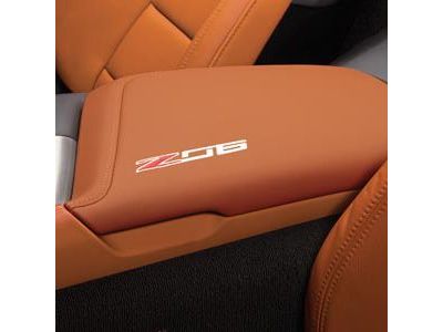 Chevy 84255314 ARMREST,FRONT FLOOR CONSOLE(INCLUDES 2-5)(KALAHARI)(INSTALL 0.20)(0.643 KG)(LEATHER)(Z06)