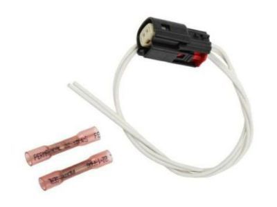 Cadillac 13577534 CONNECTOR KIT,ENGINE WIRING HARNESS(HIGH PRESSURE FUEL PUMP)(BLACK)(2-WAY FEMALE)(W/LEADS)(SIDE ELECTRIC CODE: G18)