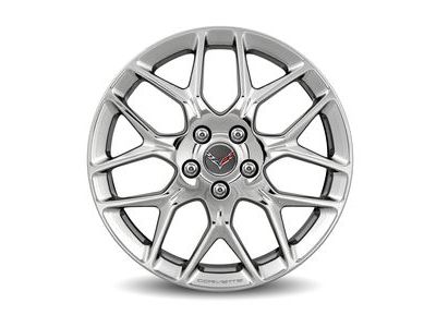 GM 23334936 20x10-Inch Forged-Aluminum 7-Split-Spoke Rear Wheel in Polished Finish