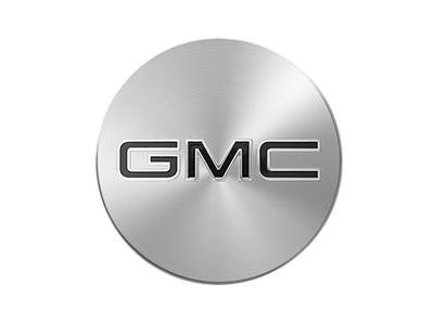 GMC 84388506 CAP PKG,WHEEL TRIM(INCLUDES 1)(BRUSHED BACKGROUND)(INSTALL 0.10)(0.023 KG)