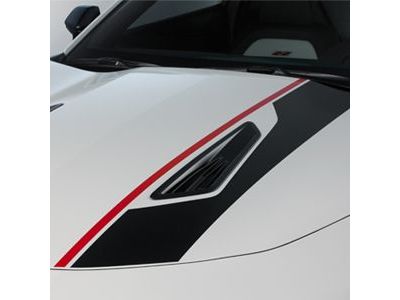 Chevy 84002058 DECAL PKG,BODY(INCLUDES 2-5)(BLACK)(INSTALL 1.00)(0.35 KG)(V8 PERFORMANCE)(W/RED ACCENT STRIPE)