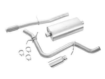 Chevy 84173601 MUFFLER,EXHAUST REAR (W/ EXHAUST PIPE)(INCLUDES 2-7)(INSTALL 0.50)(23.65 KG)(W/O HANGER,BRACE,VALVE)