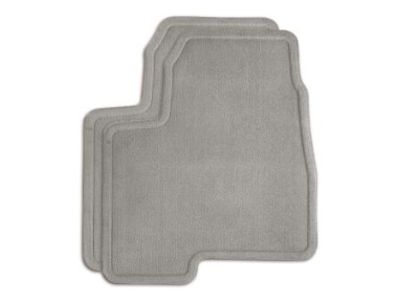 GM 19256611 Front Carpeted Floor Mat Set in Titanium