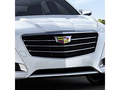 Cadillac 84124920 GRILLE PKG,FRONT(INCLUDES 2-8)(BRIGHT CHROME)(INSTALL 2.00)(2.9968 KGS)