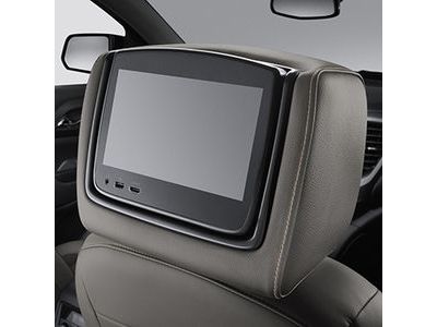 GM 84690231 Rear Seat Infotainment System in Jet Black Leather with Kalahari Stitching with All-Terrain Logo