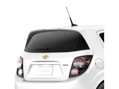 GM 95276628 Roof-Mounted Spoiler Kit in Olympic White