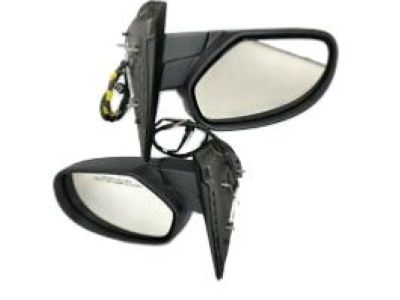 Chevy 20889226 MIRROR,OUTSIDE REAR VIEW (REFLECTOR GLASS & BACKING PLATE)(PART OF 1)(CONVEX ASPHERIC)(W/O WARNING LABEL)