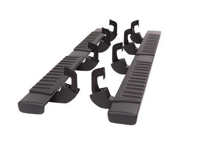 GM 84106508 Crew Cab 6-Inch Rectangular Assist Steps in Black