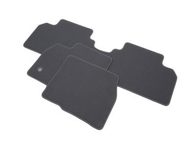 GM 42514798 First- and Second-Row Carpeted Floor Mats in Dark Galvanized