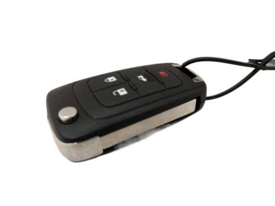 Chevy 13586120 KEY,DOOR LOCK & IGNITION LOCK FOLDING (W/ REMOTE CONTROL DOOR LOCK TRANSMITTER)(SEE GROUP 10 "ENTRY SYSTEM/KEYLESS REMOTE" FOR DETAILED ILLUSTRATED VIEW)(CODED)