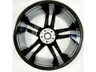 GM 20986482 Wheel Rim, 20X10.0J Aluminum 79Mm Outside 120.65X5Xm1*Black