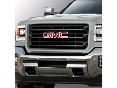 GMC 22972288 GRILLE PKG,FRONT(SILVER)(INSTALL 0.30)(5.535 KGS)(PAINTED SURROUND & INSERTS)