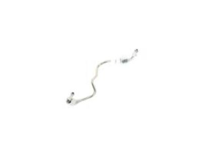 GMC 10191497 CLIP,FUEL INJECTION FUEL RETURN PIPE(ENGINE RH FRONT AT CROSSOVER PIPE)(STEEL-STRAIGHT CLIP-65MM LG, 6.4MM DIAMETER CLEARANCE FOR HOSE)